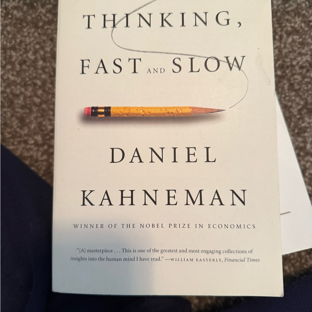 Thinking, Fast and Slow Book